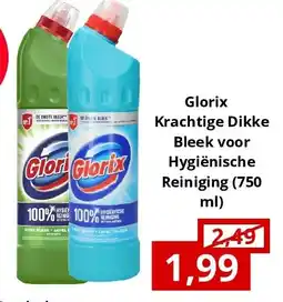 NH Market Glorix Krachtige Dikke Bleek voor Hygiënische Reiniging (750 ml) aanbieding