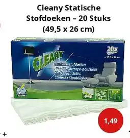 NH Market Cleany Statische Stofdoeken – 20 Stuks (49,5 x 26 cm) aanbieding