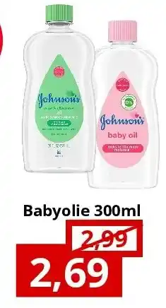 NH Market Babyolie 300ml aanbieding