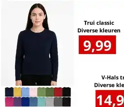 NH Market Trui classic Diverse kleuren aanbieding