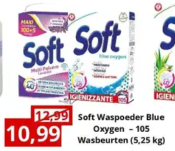 NH Market Soft Waspoeder Blue Oxygen – 105 Wasbeurten (5,25 kg) aanbieding