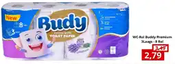 NH Market WC-Rol Buddy Premium 3Laags - 8 Rol aanbieding