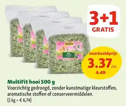 Maxi Zoo MultiFit hooi 500 g aanbieding