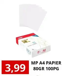 NH Market MP A4 PAPIER 80GR 100PG aanbieding