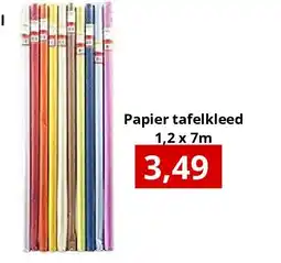 NH Market Papier tafelkleed 1,2 x 7m aanbieding