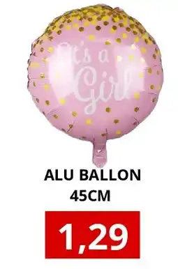 NH Market ALU BALLON 45CM aanbieding