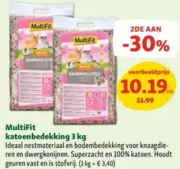Maxi Zoo MultiFit katoenbedekking 3 kg aanbieding
