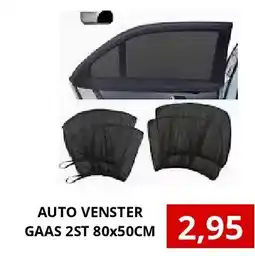 NH Market AUTO VENSTER GAAS 2ST 80x50CM aanbieding