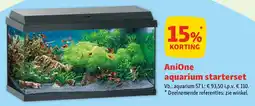 Maxi Zoo AniOne aquarium starterset aanbieding