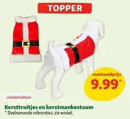 Maxi Zoo Kersttruitjes en kerstmankostuum aanbieding