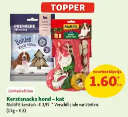 Maxi Zoo Kerstsnacks hond - kat aanbieding
