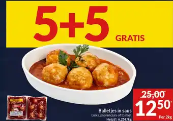 Balletjes in saus