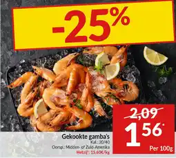 Intermarché Gekookte gamba's kal: 20/40 aanbieding