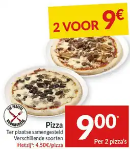 Intermarché Pizza Ter plaatse samengesteld aanbieding