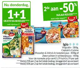 Intermarché Iglo aanbieding