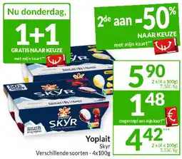 Intermarché Skyr Yoplait aanbieding