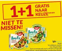 Intermarché Iglo bowls aanbieding