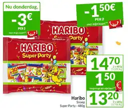 Intermarché Haribo Snoep Super Party aanbieding