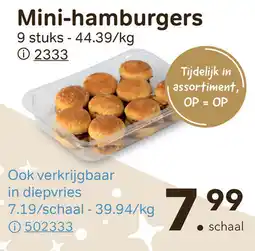 Bon Ap Mini-hamburgers aanbieding