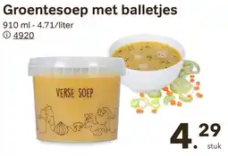 Bon Ap Groentesoep met balletjes aanbieding