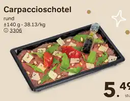 Bon Ap Carpaccioschotel aanbieding