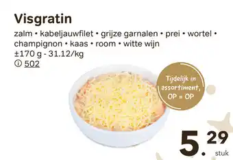 Bon Ap Visgratin aanbieding