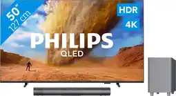 Coolblue Philips 50 PUS7800 QLED 4K (2025) + Philips TAB6100 aanbieding