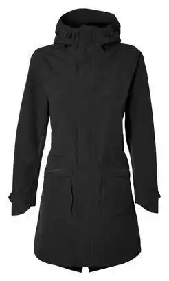 Decathlon Basil Mosse bicycle rain parka women Black aanbieding