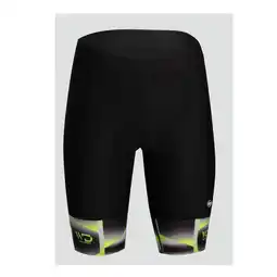 Decathlon CUBIC STRAPLESS BRIEFERS zwart/geel aanbieding