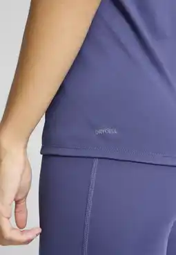 Decathlon TAD ESSENTIALS tanktop met racerback voor dames PUMA Blue Crystal aanbieding