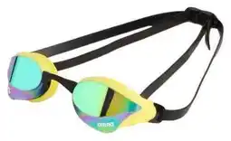 Decathlon Arena Cobra Core Swipe Mirror Zwembril Geel/Zwart aanbieding