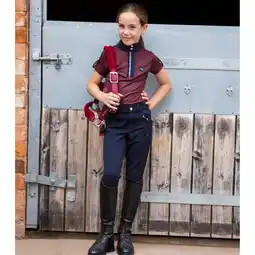 Decathlon Full grip rijbroek voor meisjes Premier Equine Brava aanbieding