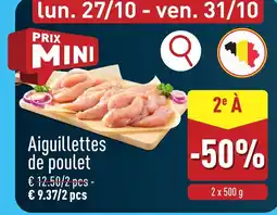ALDI Aiguillettes de poulet aanbieding