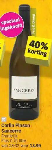 Albert Heijn Carlin Pinson Sancerre aanbieding