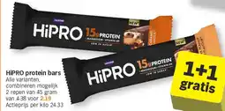 Albert Heijn van 3.98-7.98 HiPRO protein bars aanbieding