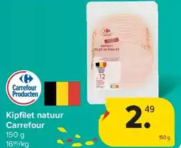Carrefour Kipfi let natuur Carrefour aanbieding