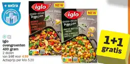 Albert Heijn Iglo ovengroenten 480 gram aanbieding