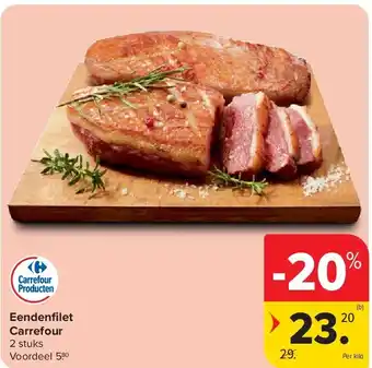 Carrefour Eendenfi let Carrefour aanbieding