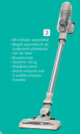 Carrefour Steelstofzuiger RH6830WO aanbieding