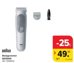 Carrefour Bodygroomer BG5500 aanbieding