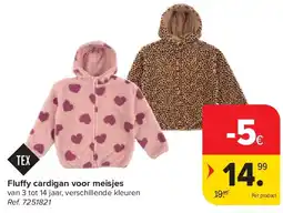 Carrefour Flu y cardigan voor meisjes aanbieding