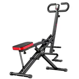 Decathlon Squat Trainer Opvouwbaar met Weerstandsbanden en Digitale Monitor aanbieding