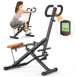 Decathlon Squat Trainer Opvouwbaar met Weerstandsbanden en Digitale Monitor aanbieding