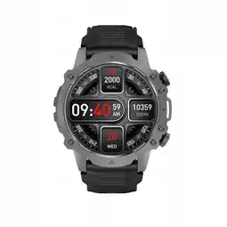 Decathlon Smartwatch Kiano Watch Sport Black, zwart, heren, Bluetooth, NFC aanbieding