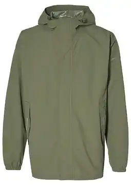 Decathlon Fietsregenjas Hoga unisex, olijfgroen aanbieding