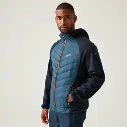 Decathlon Gevulde Jas Wandelen Heren Lichtgewicht Waterafstotend Andreson Vhybrid aanbieding