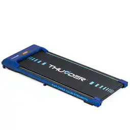 Decathlon Loopband Thunder IDEA-BLUE 101x38cm 6km/h FitShow LED Bluetooth luidspreker aanbieding