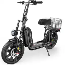 Decathlon iScooter F7 Elektrische Scooter met Zitje, 48V 10,4Ah Accu aanbieding