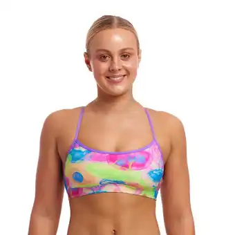 Decathlon Funkita Swim Crop Top Sweet Sting aanbieding