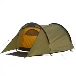 Decathlon Tent Robson 2 persoonstent familiecamping licht vestibule aanbieding